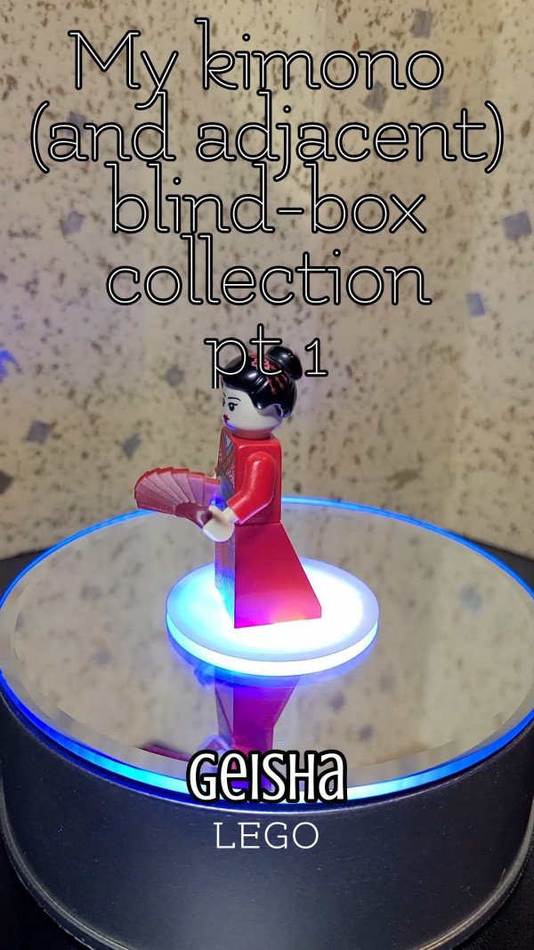 I love kimono, and I love blind boxes. So whenever I find blind boxes that may have a character in kimono, I try to snag it. What can I say?blindbox collection vinyl kimono toys lego android janky superplastic